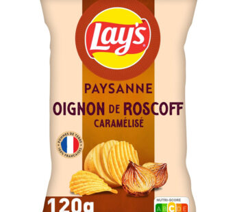 LAY’S – Chips paysannes saveur oignons de roscoff caramélisés 120g