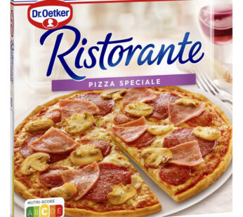 RISTORANTE Dr. Oetker – Pizza jambon, champignons et salami 345g