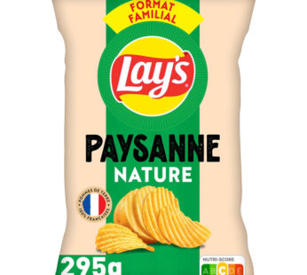 LAY&rsquo;S – Chips paysannes nature 295g