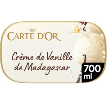 CARTE D&rsquo;OR – Crème glacée à la crème de vanille de Madagascar
