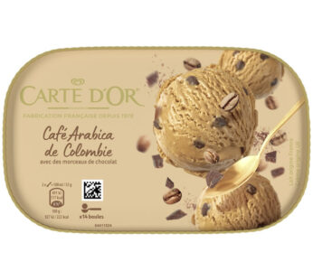 CARTE D&rsquo;OR – Crème glacée au café arabica de Colombie
