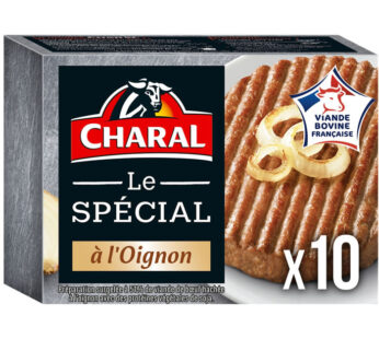 CHARAL – Hachés à l&rsquo;oignon 15% M.G 10x100g