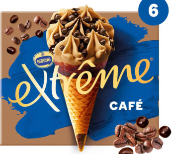 EXTRÊME – Cônes glacés au café 6x71g