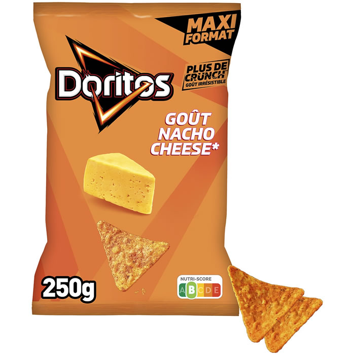 DORITOS Tortillas saveur nacho cheese 250g