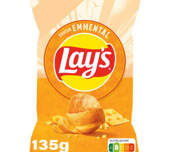 LAY&rsquo;S – Chips saveur emmental 135g