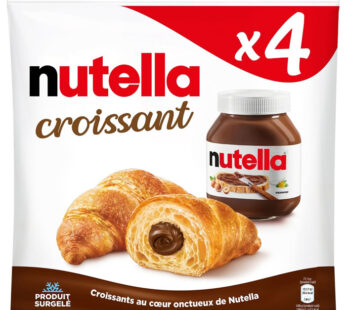 NUTELLA – Croissants fourrés au Nutella (4 x 85g)