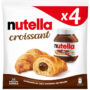 NUTELLA - Croissants fourrés au Nutella (4 x 85g)
