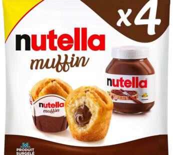 NUTELLA – Muffins fourrés au Nutella (4 x 65g)