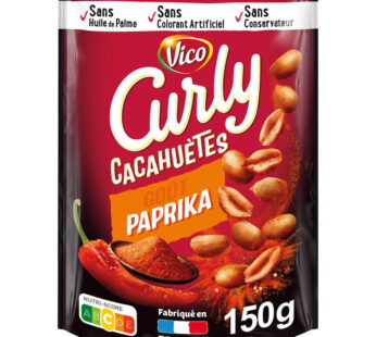 CURLY Cacahuètes goût paprika 150g