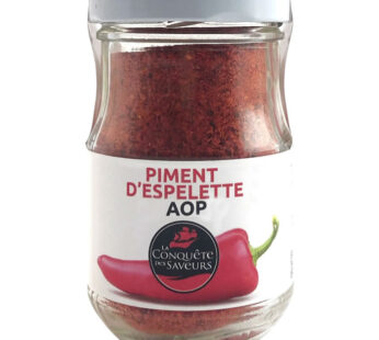 LA CONQUETE DES SAVEURS Piment d&rsquo;Espelette AOP 50g