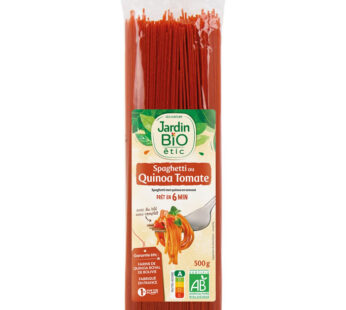 JARDIN BIO – Spaghetti au quinoa et tomate bio 500g