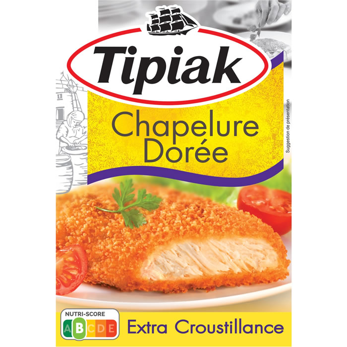 TIPIAK - Chapelure dorée - 250g