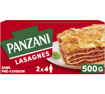 PANZANI Feuilles de lasagnes 500g