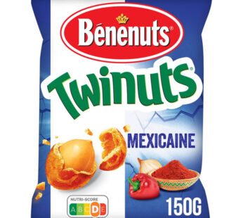 BENENUTS – Cacahuètes enrobées saveur Mexicaine 150g