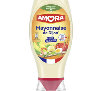 AMORA – Mayonnaise de Dijon Grand Format – 415g