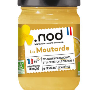 .NOD – Sauce moutarde bio – 200g