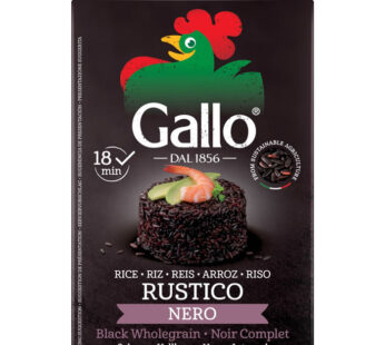 GALLO Nero Vénéré – Riz noir complet rustico 500g