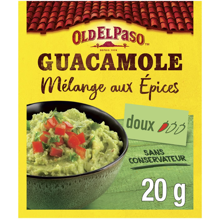 OLD EL PASO - Mélange d'épices pour guacamole 20g