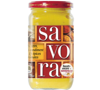 SAVORA – Moutarde aux aromates – 385g