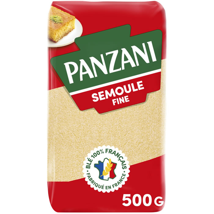 PANZANI Semoule de blé dur fine 500g