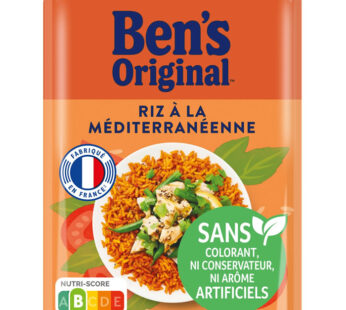BEN&rsquo;S Original Riz à la méditerranéenne micro-ondes 220g