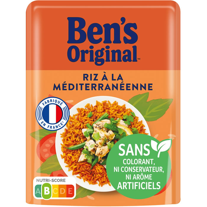 BEN'S Original Riz à la méditerranéenne micro-ondes 220g