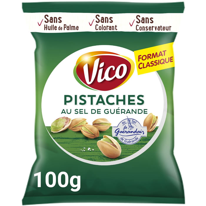 VICO Pistaches au sel de Guérande 100g
