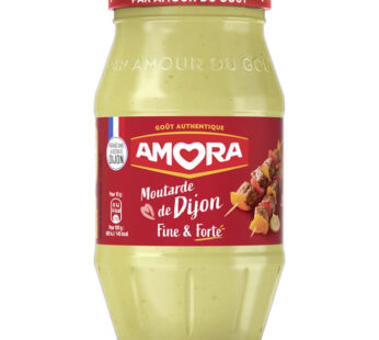 AMORA – Moutarde de Dijon forte – 430g