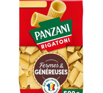 PANZANI – Rigatoni Fermes & Généreuse 500g