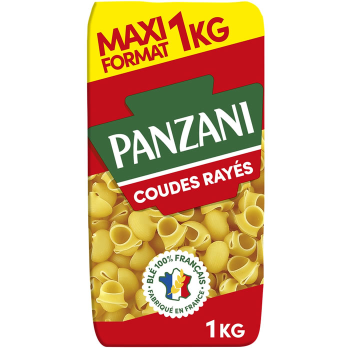 PANZANI - Coudes rayés 1kg