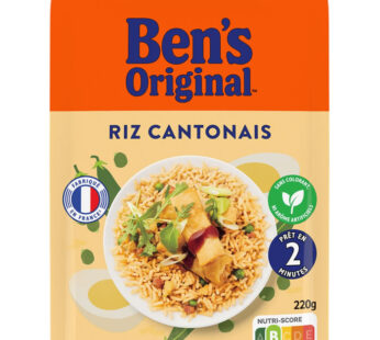 BEN&rsquo;S Original Riz cantonais micro-ondes 220g