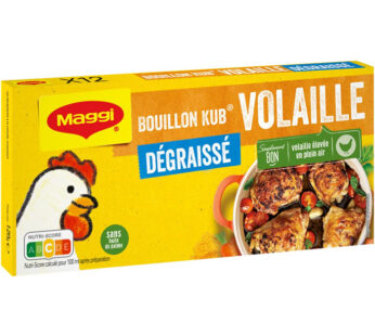MAGGI KUB – Bouillon dégraissé de volaille en cube – 120g