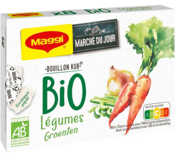 MAGGI KUB – Bouillon de légumes en cube bio – 80g