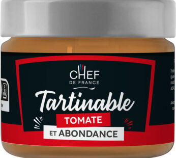 CHEF DE FRANCE – Tartinable de tomate et abondance 100g