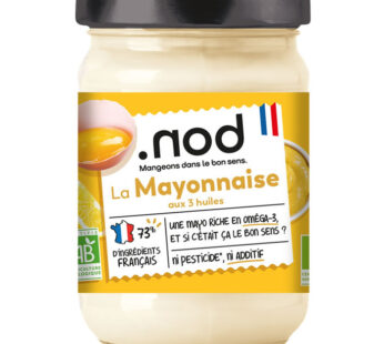 .NOD – Mayonnaise aux graines de moutarde du Limousin bio – 180g