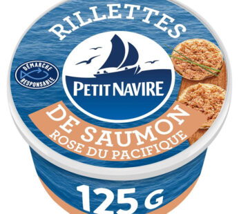PETIT NAVIRE – Rillettes de saumon 125g
