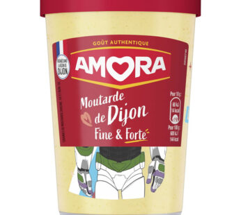 AMORA – Moutarde de Dijon forte – 185g