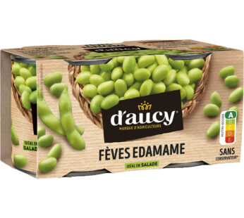 D&rsquo;AUCY – Fêves edamame 2 x 130g