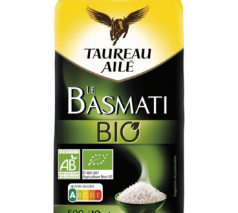 TAUREAU AILE – Riz basmati bio 500g