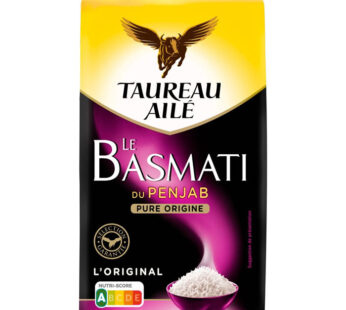 TAUREAU AILE – Riz basmati 500g