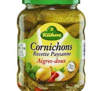 KÜHNE – Cornichons aigre-doux – 360 g