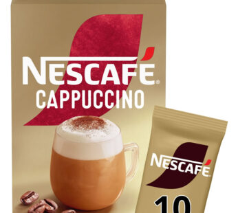 NESCAFE – Sticks de cappuccino instantané (10 sticks)