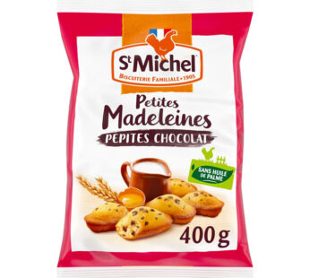 ST MICHEL Madeleines aux pépites de chocolat