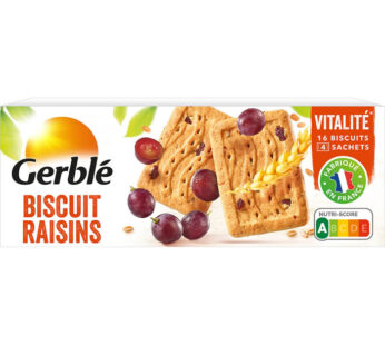 GERBLE – Biscuits aux raisins 250 g