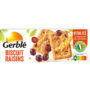 GERBLE - Biscuits aux raisins 250 g