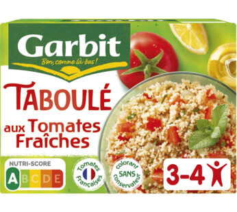GARBIT – Taboulé aux tomates fraîches, menthe et citron 525 g