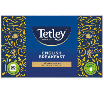 TETLEY English Breakfast Thé noir anglais (100g)