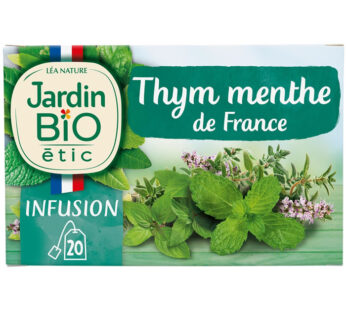 JARDIN BIO Étic Infusion thym menthe bio (30g)