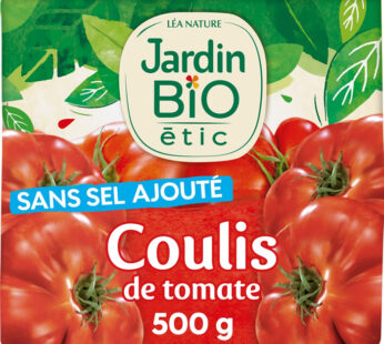 JARDIN BIO – Coulis de tomate bio – 500g