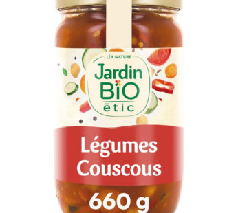 JARDIN BIO Étic – Légumes pour couscous et plats orientaux bio 660g